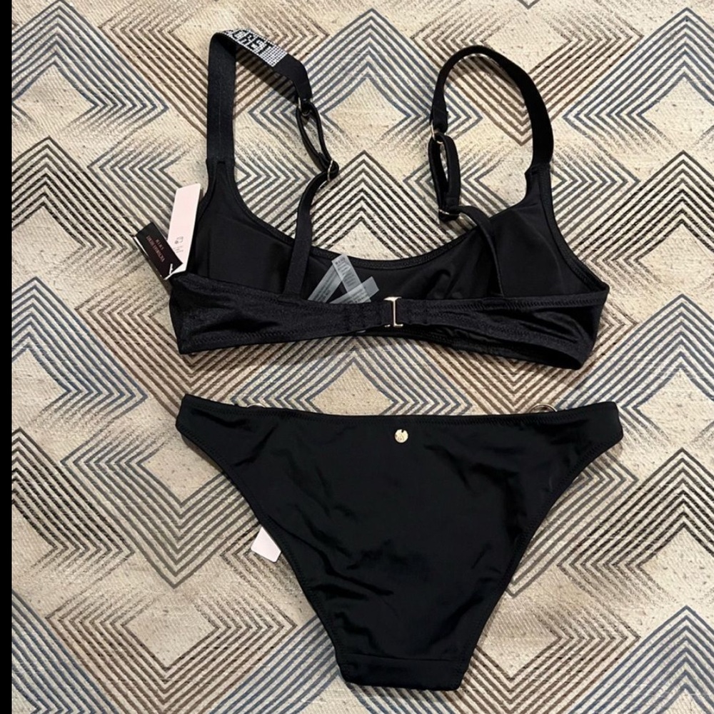 Victoria’s Secret Shine Rhinestones Bling Swim Bra - Picture 2 of 4